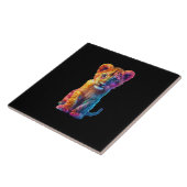 オベビー大きな猫クブ タイル (側面)