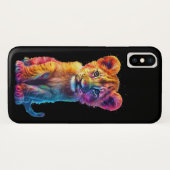 オベビー大きな猫クブ Case-Mate iPhoneケース (裏面(横))