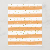 オベビー少しカボチャベビー名レースゲームシート (裏面)