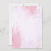 オベビー招待状、フローラベビーシャワー招待状 招待状 (裏面)