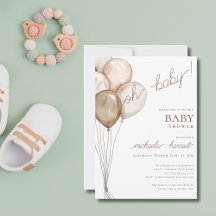 オベビー男女兼用バルーンベイビーシャワー