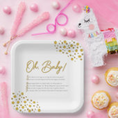 オベビー紙プレート ペーパープレート (パーティー)