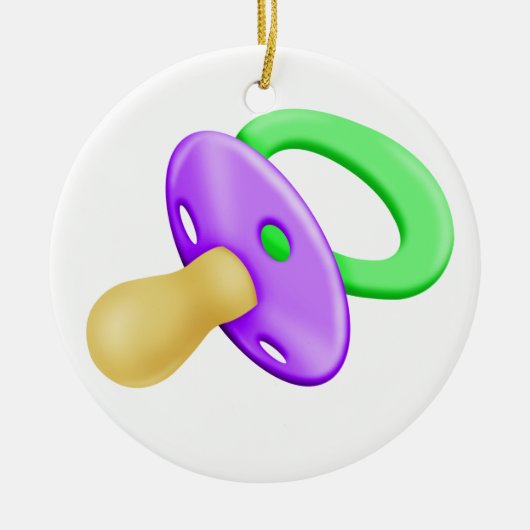 オベビー- SRF セラミックオーナメント (正面)