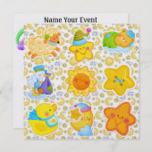 オベビー- SRF 招待状 (正面/裏面)