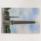 オベリスク&エッフェルタワーフロムラコンコルドパリ ジグソーパズル (横)