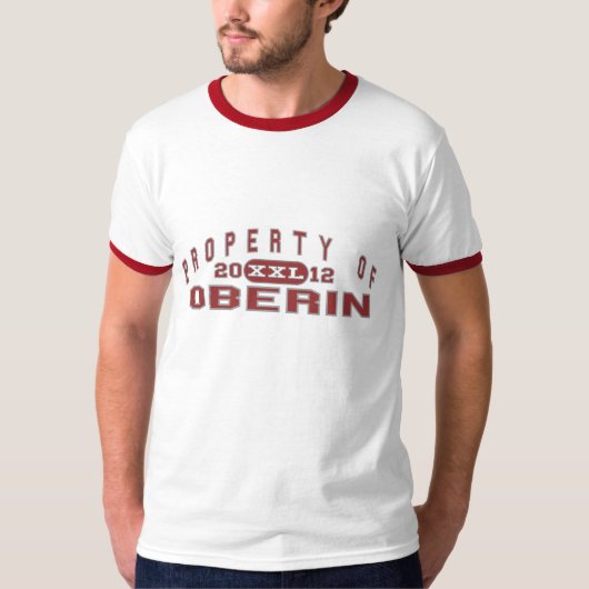 オベリンの所有物 Tシャツ (正面)