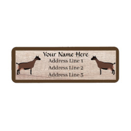 オベルハスリデイリーヤギ差出人住所ラベル ラベル