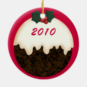 オベルハスリヤギSanta Hatクリスマスオーナメント セラミックオーナメント (裏面)