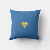 オベルハルシパックヤギ/アイダホ山脈/詩/c/ハートT クッション (裏面)