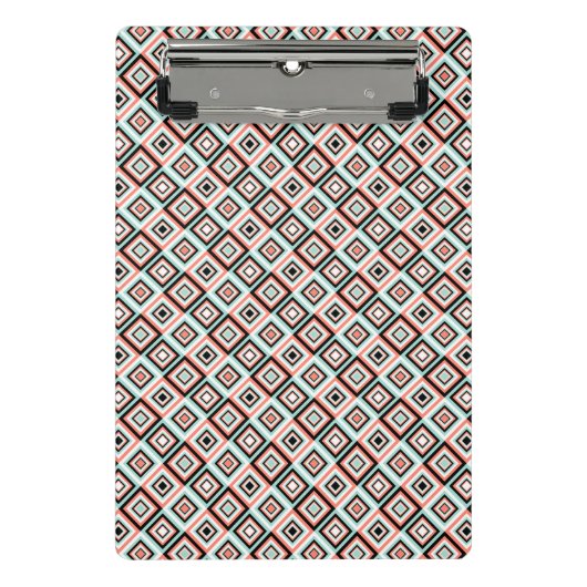 オペアートダイヤモンドシェイプ ミニクリップボード (正面)