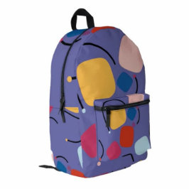 オペアートデザインバックパック プリントバックパック