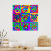 オペアートピットブル ポスター (キッチン)