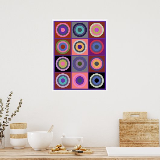 オペアート#22 ポスター (キッチン)