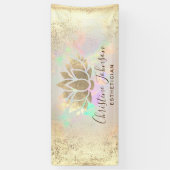 オペフェイクルテクスチャーのハス 横断幕 (縦)