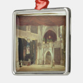 オペラのためのステージモデル メタルオーナメント (左)