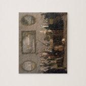 オペラのリハーサル、c.1709 (キャンバスの油) ジグソーパズル (縦)