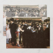 オペラの仮面舞踏会 by エドゥアール・マネ 招待状 (正面/裏面)