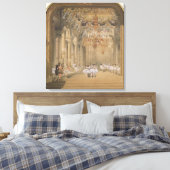 オペラの合間のホワイエ キャンバスプリント (インサイチュ (寝室))