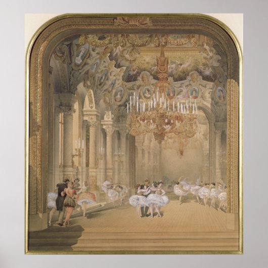 オペラの合間のホワイエ ポスター (正面)