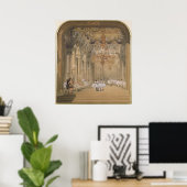 オペラの合間のホワイエ ポスター (ホームオフィス)