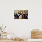 オペラの回廊の議論, 1889 ポスター (キッチン)