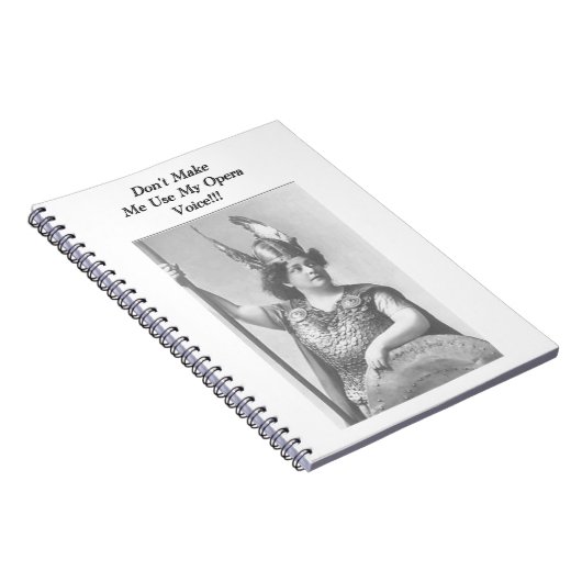 オペラの声を使わせない ノートブック (右側)