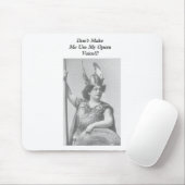 オペラの声を使わせない マウスパッド (マウス)