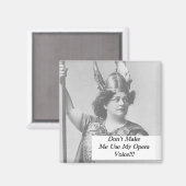 オペラの声を使わせない マグネット (正面/裏面)