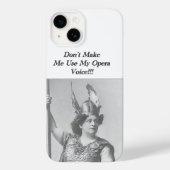 オペラの声を使わせない Case-Mate iPhoneケース (裏面)