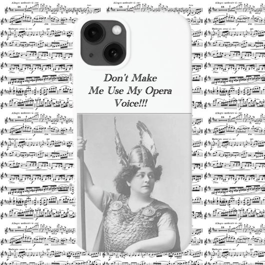 オペラの声を使わせない Case-Mate iPhoneケース