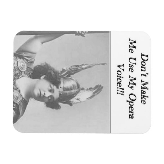 オペラの声 マグネット (横)