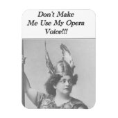 オペラの声 マグネット (縦)