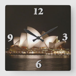 オペラの夜 スクエア壁時計