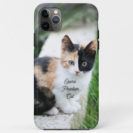 オペラの幻影猫 Case-Mate iPhoneケース (裏面)