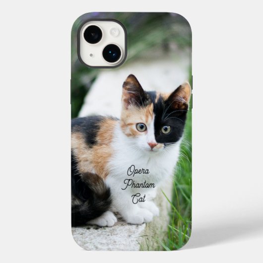 オペラの幻影猫 Case-Mate iPhoneケース (裏面)