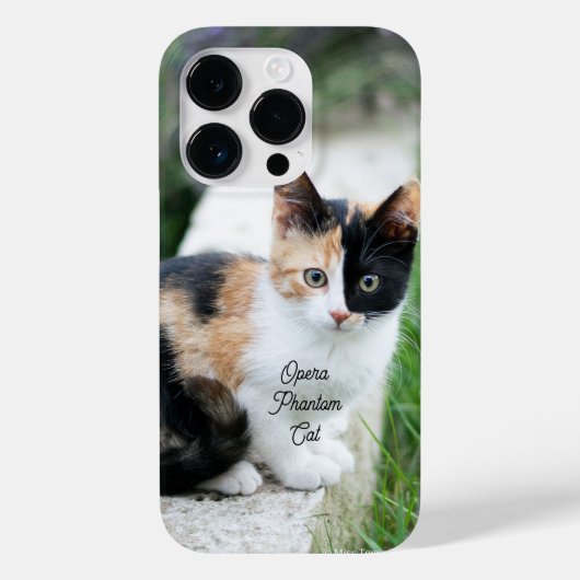 オペラの幻影猫 Case-Mate iPhoneケース (裏面)