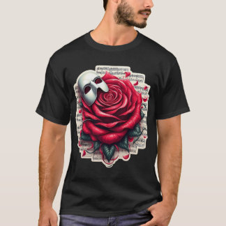 オペラの怪人 ミュージカル天才 Tシャツ