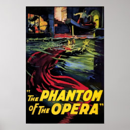 オペラの怪人 1925年 クラシック映画 ポスター