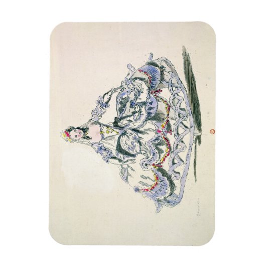 オペラの衣装はメニュープレイサーコレクションから マグネット (縦)