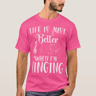 オペラを歌う時の人生は良い Tシャツ