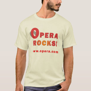 オペラウェブブラウザのワイシャツ Tシャツ