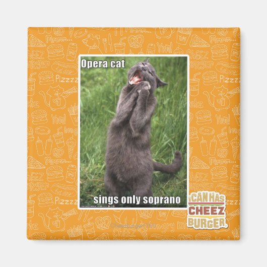 オペラキャット マグネット (正面)