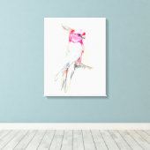 オペラコッカトゥー キャンバスプリント (インサイチュ (ウッドフロア))