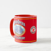 オペラコフランスのーヒー&チコリーマグ マグカップ (正面左)