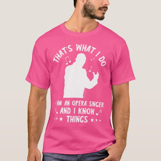 オペラシンガーシアターオペラヴォーカリ Tシャツ (正面)