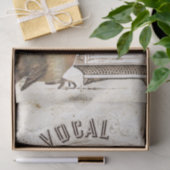 オペラソング音楽ロビンバードバードケージのデコパージュ 薄葉紙 (ギフト)