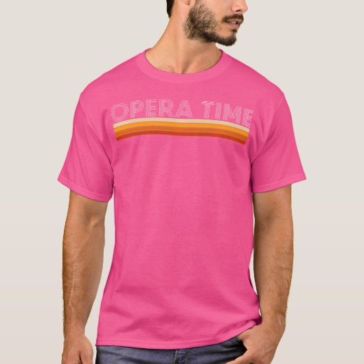 オペラタイムオペラシンガー Tシャツ (正面)