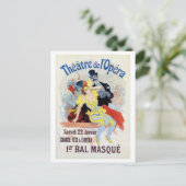 オペラチェレのヴィンテージ仮舞踏会 ポストカード (スタンド正面)