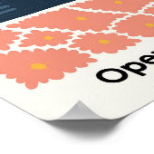 オペラハウスシドニーオーストラリア旅行フローラアート ポスター (角)