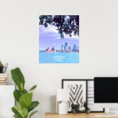 オペラハウスシドニーハーバーウォータービュー ポスター (ホームオフィス)